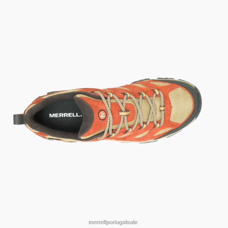 moab 3 gore-tex (j036755) Merrell homens 4820N235 argila sapato