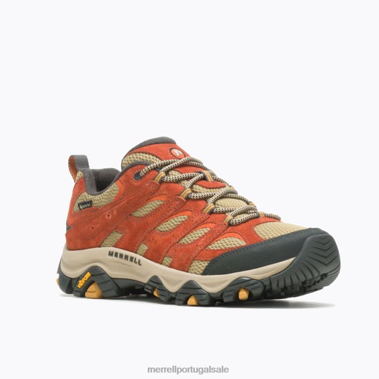 moab 3 gore-tex (j036755) Merrell homens 4820N235 argila sapato