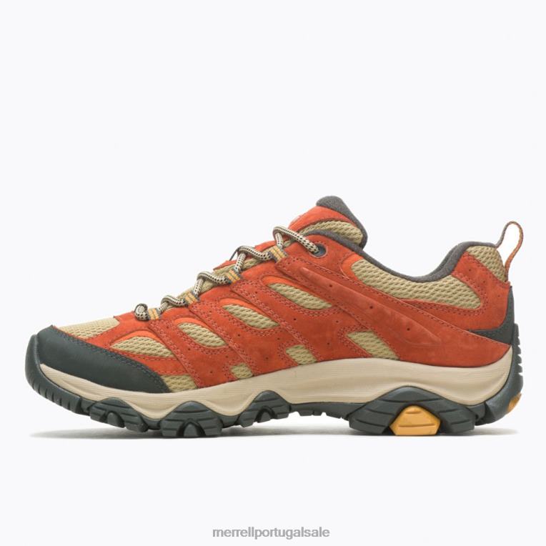moab 3 gore-tex (j036755) Merrell homens 4820N235 argila sapato
