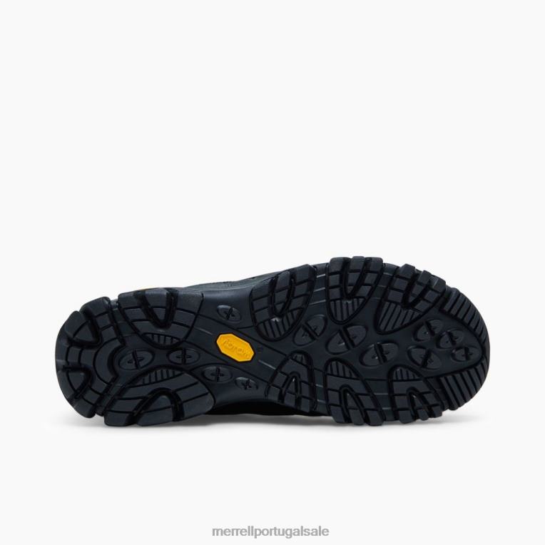 moab 3 meio à prova d'água (j035835) Merrell homens 4820N129 preto sapato