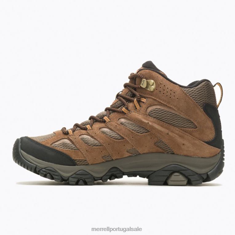 moab 3 meio à prova d'água (j035839) Merrell homens 4820N124 terra sapato