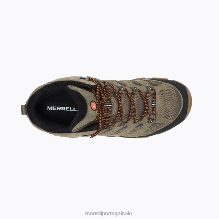 moab 3 meio à prova d'água (j036549) Merrell homens 4820N128 azeitona/goma sapato