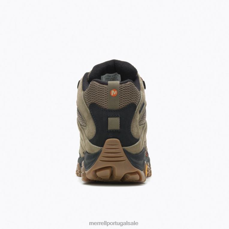 moab 3 meio à prova d'água (j036549) Merrell homens 4820N128 azeitona/goma sapato