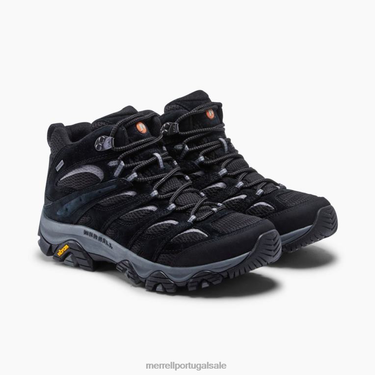 moab 3 mid gore-tex (j036243) Merrell homens 4820N264 cinza escuro sapato