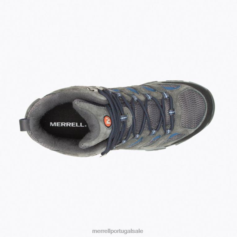 moab 3 mid (j035865) Merrell homens 4820N131 granito sapato