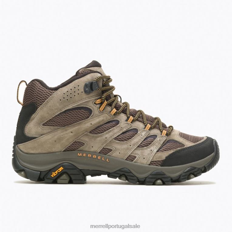 moab 3 mid (j035869) Merrell homens 4820N132 noz sapato