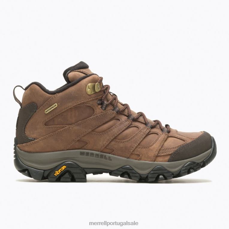 moab 3 prime mid impermeável (j035765) Merrell homens 4820N352 névoa sapato