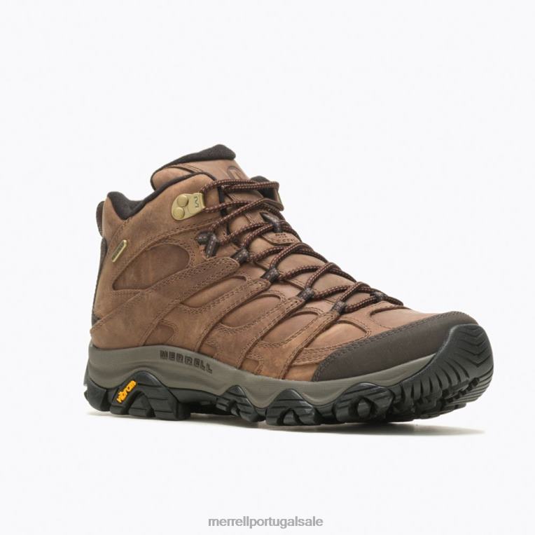 moab 3 prime mid impermeável (j035765) Merrell homens 4820N352 névoa sapato