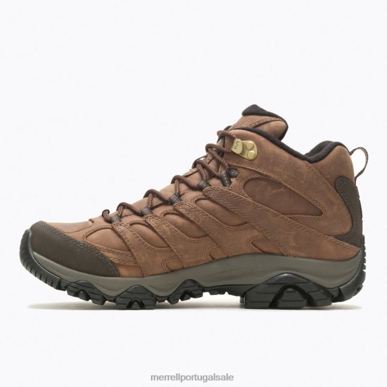 moab 3 prime mid impermeável (j035765) Merrell homens 4820N352 névoa sapato
