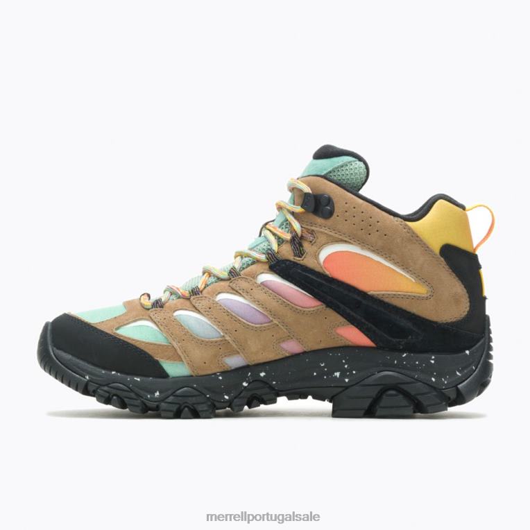 moab 3 à prova d'água intermediária x caminhantes improváveis ​​(j499993) Merrell homens 4820N180 multi sapato