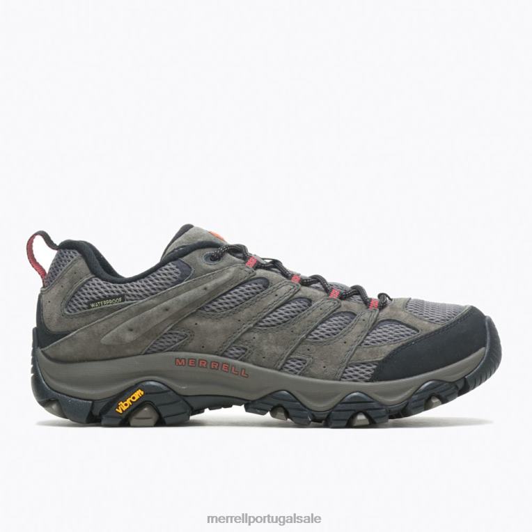 moab 3 à prova d'água (j035843) Merrell homens 4820N77 beluga sapato