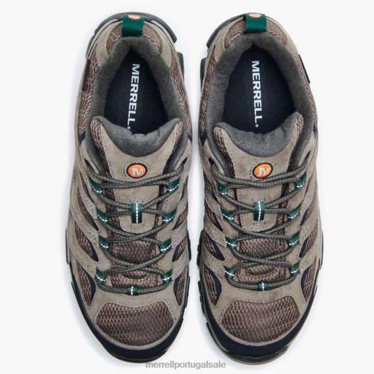 moab 3 à prova d'água (j035849) Merrell homens 4820N75 pedregulho sapato