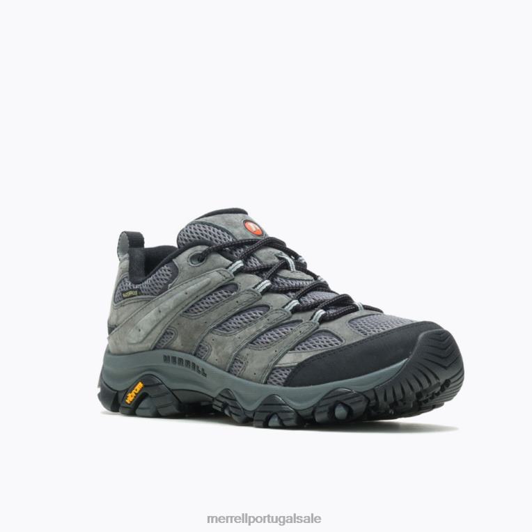 moab 3 à prova d'água (j035855) Merrell homens 4820N74 granito sapato