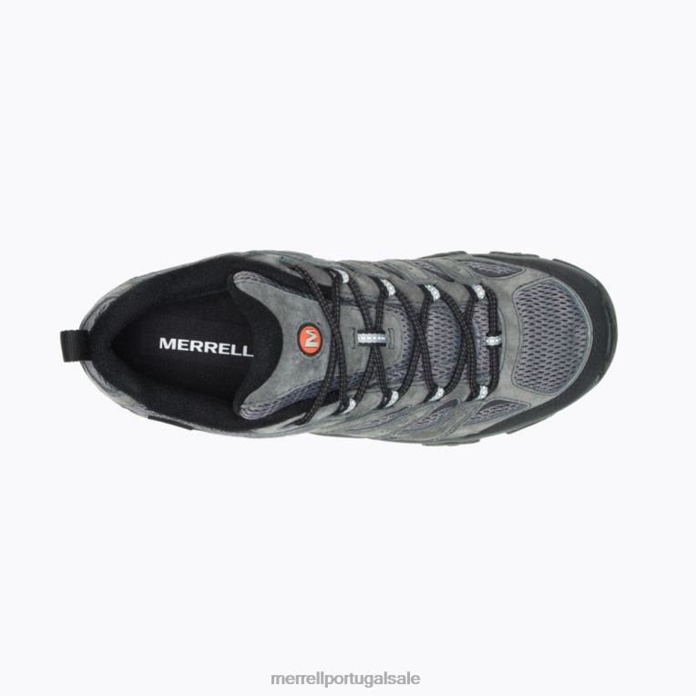 moab 3 à prova d'água (j035855) Merrell homens 4820N74 granito sapato