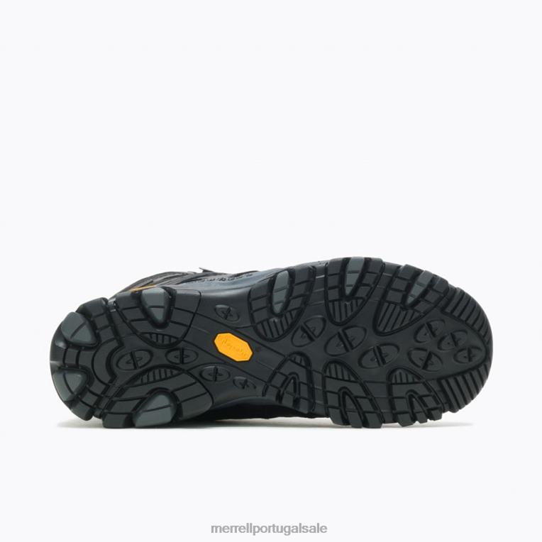 moab 3 termo à prova d'água de altura (j036565) Merrell homens 4820N634 preto sapato