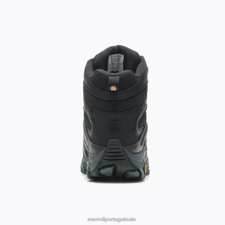 moab 3 termo à prova d'água de altura (j036565) Merrell homens 4820N634 preto sapato