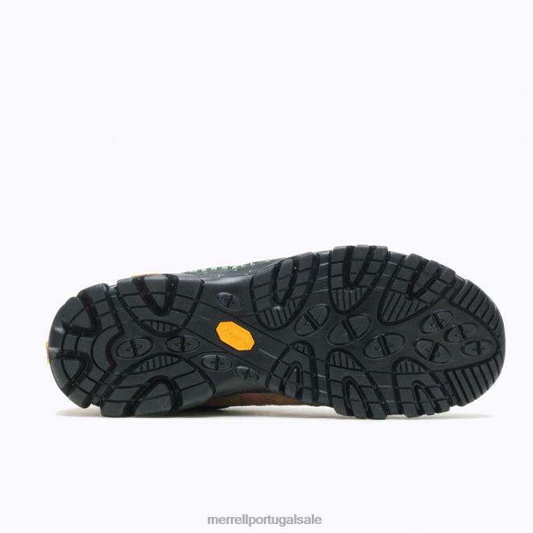 moab 3 x largura larga de caminhantes improváveis ​​(j499995w) Merrell homens 4820N272 multi sapato