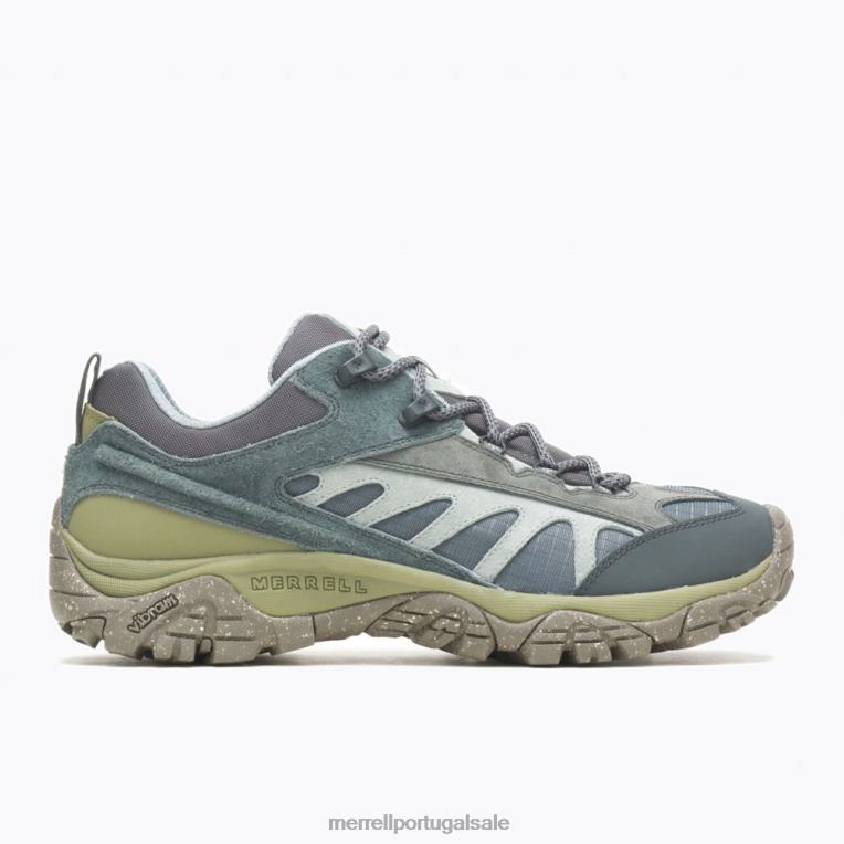 moab mesa luxo 1trl (j005193) Merrell homens 4820N728 monumento/erva sapato