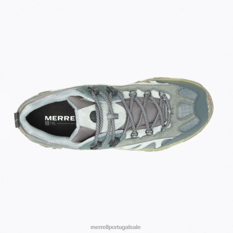 moab mesa luxo 1trl (j005193) Merrell homens 4820N728 monumento/erva sapato