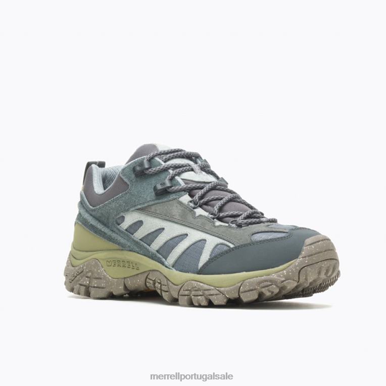 moab mesa luxo 1trl (j005193) Merrell homens 4820N728 monumento/erva sapato
