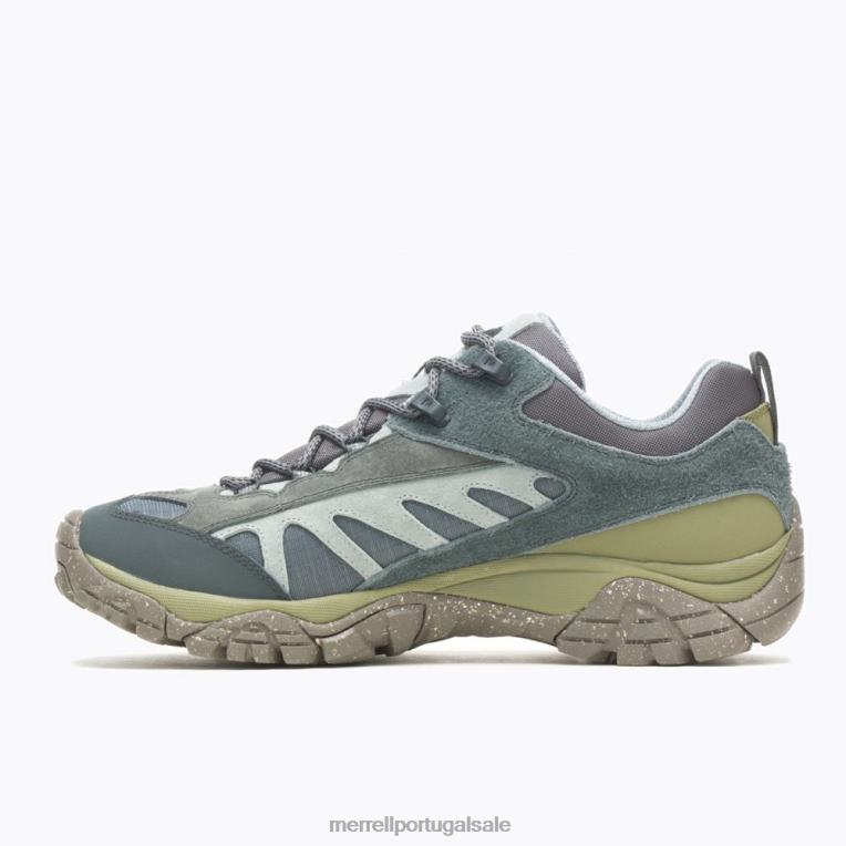 moab mesa luxo 1trl (j005193) Merrell homens 4820N728 monumento/erva sapato