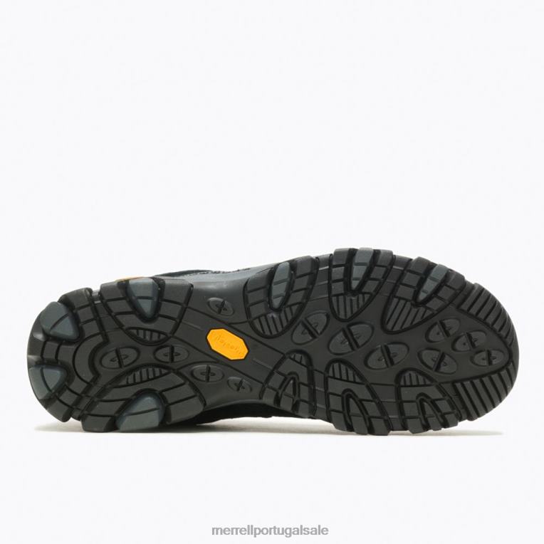 moabe 3 (j035875) Merrell homens 4820N142 noite negra sapato