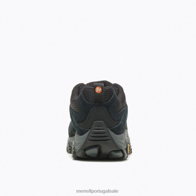 moabe 3 (j035875) Merrell homens 4820N142 noite negra sapato