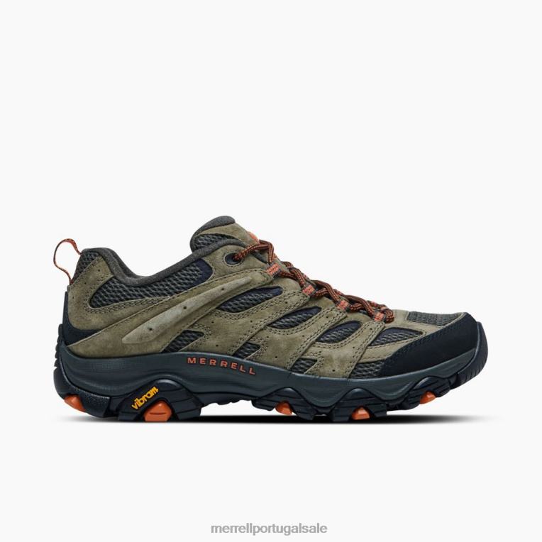 moabe 3 (j035885) Merrell homens 4820N139 Oliva sapato