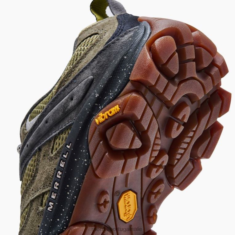 moabe 3 (j036277) Merrell homens 4820N143 musgo sapato