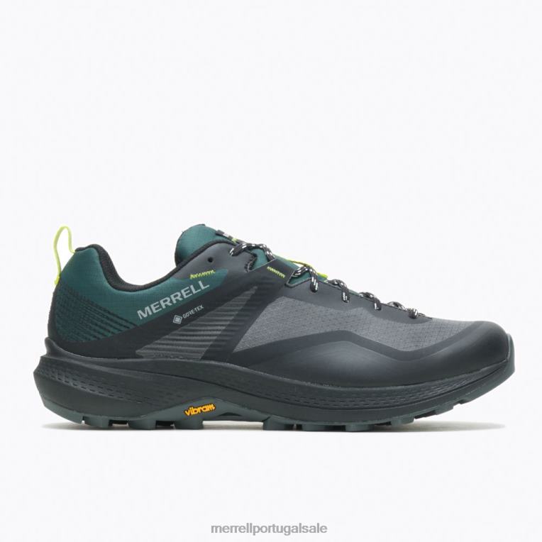 mqm 3 gore-tex (j036803) Merrell homens 4820N12 musgo do mar/granito sapato