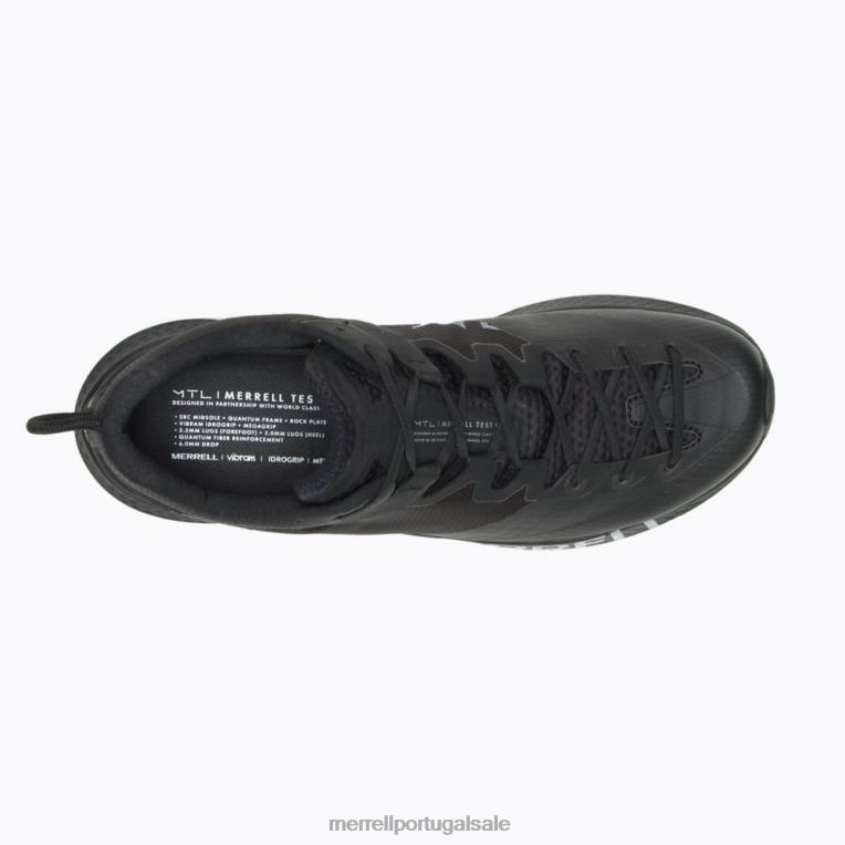mtl mqm (j004221) Merrell homens 4820N8 preto sapato