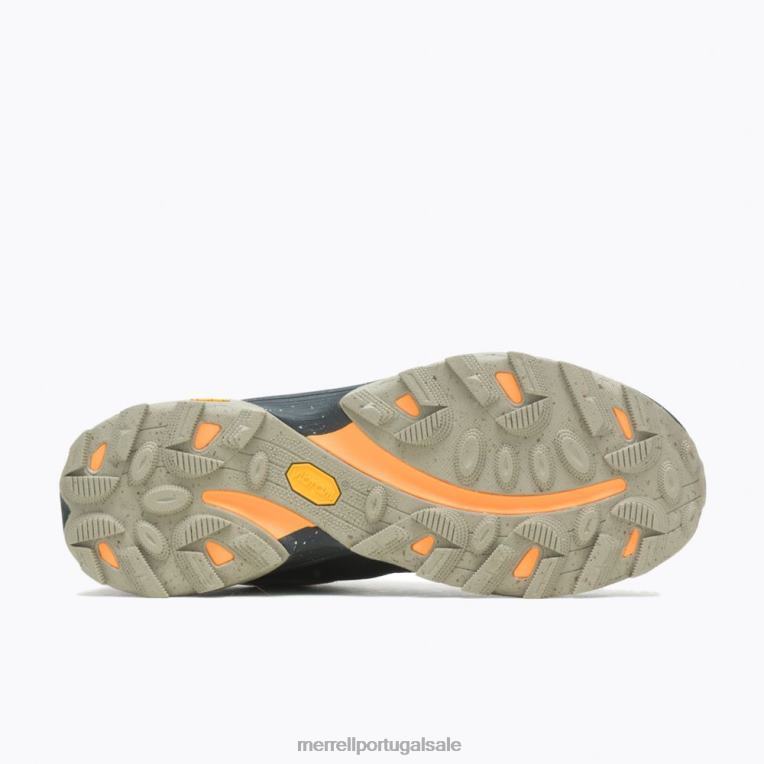 solo de velocidade (j004553) Merrell homens 4820N33 preto/pedra sapato