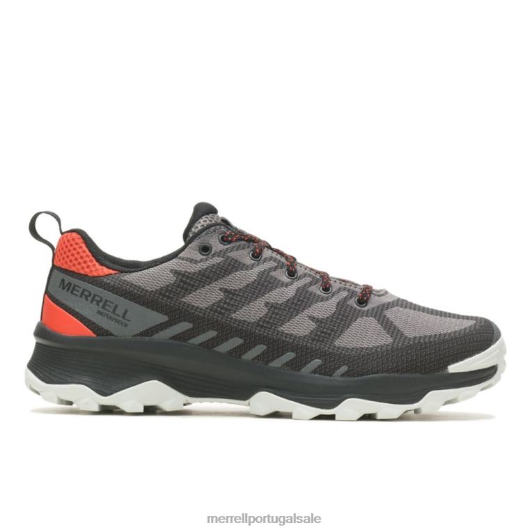 velocidade eco à prova d'água (j036999) Merrell homens 4820N73 carvão/tangerina sapato