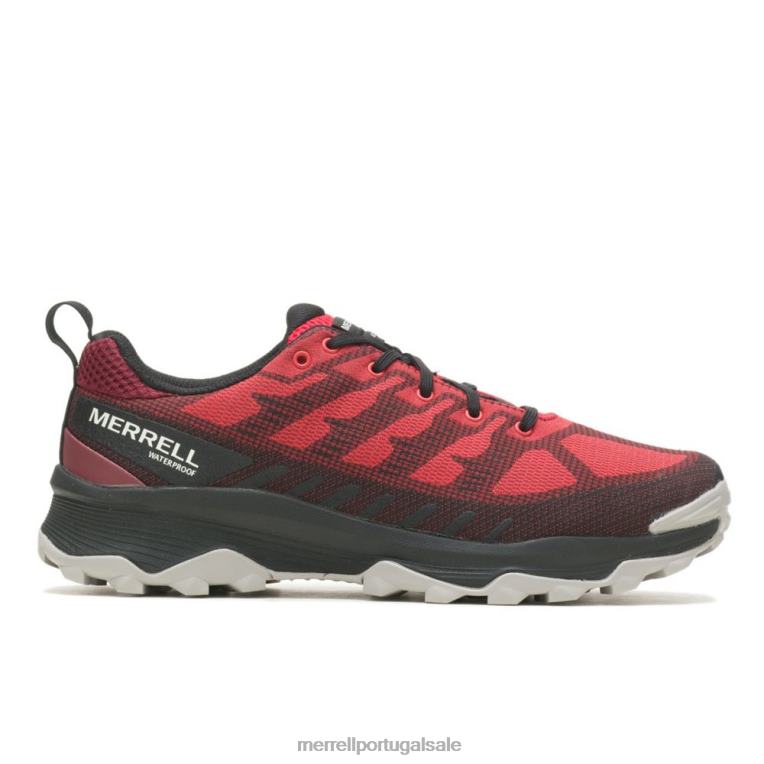 velocidade eco à prova d'água (j037001) Merrell homens 4820N71 lava/cabernet sapato