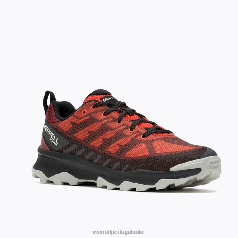 velocidade eco à prova d'água (j037001) Merrell homens 4820N71 lava/cabernet sapato