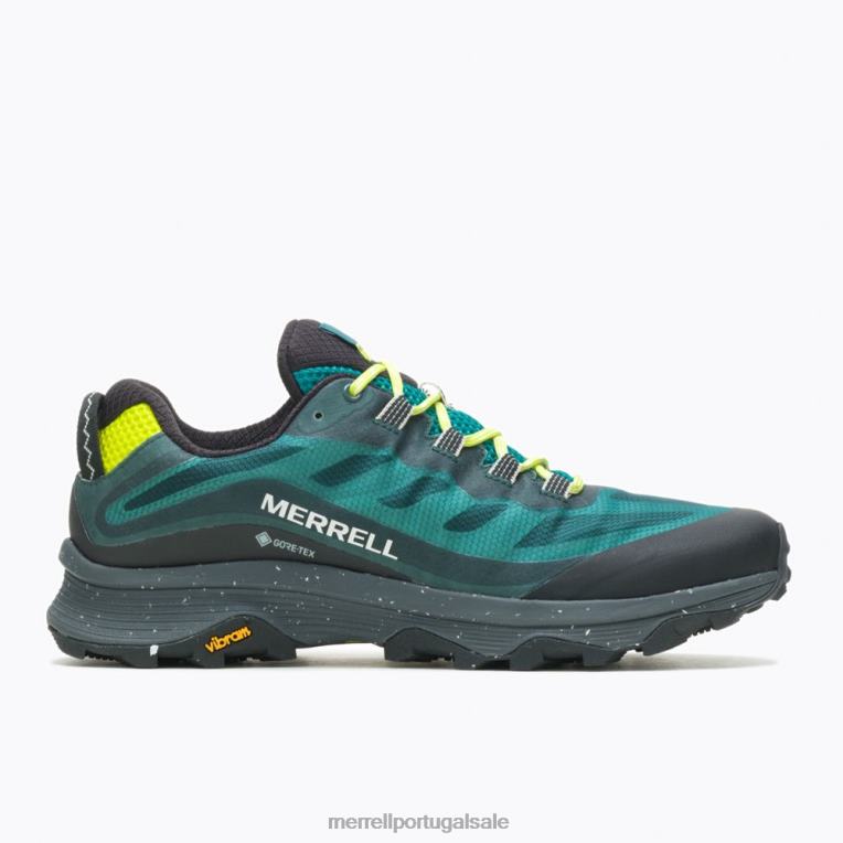 velocidade moab gore-tex (j067429) Merrell homens 4820N21 musgo marinho sapato