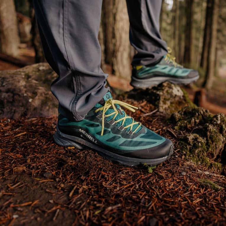 velocidade moab gore-tex (j067429) Merrell homens 4820N21 musgo marinho sapato