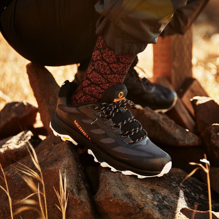 velocidade moab (j135399) Merrell homens 4820N513 preto sapato