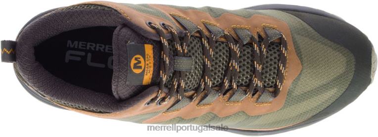 velocidade moab largura média gore-tex larga (j135411w) Merrell homens 4820N354 líquen sapato