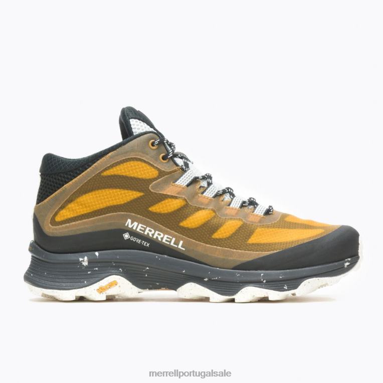 velocidade moab meio gore-tex (j067547) Merrell homens 4820N187 ouro ot sapato
