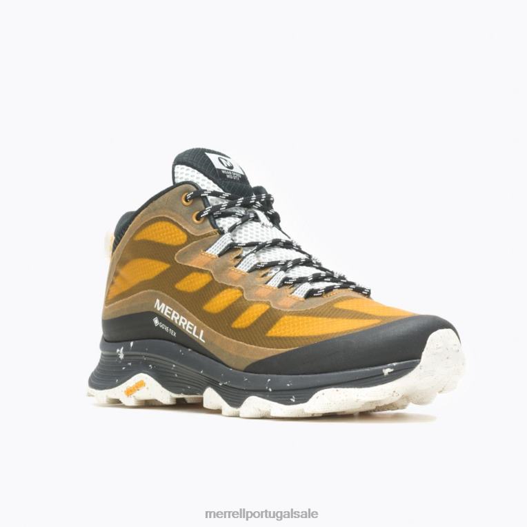 velocidade moab meio gore-tex (j067547) Merrell homens 4820N187 ouro ot sapato