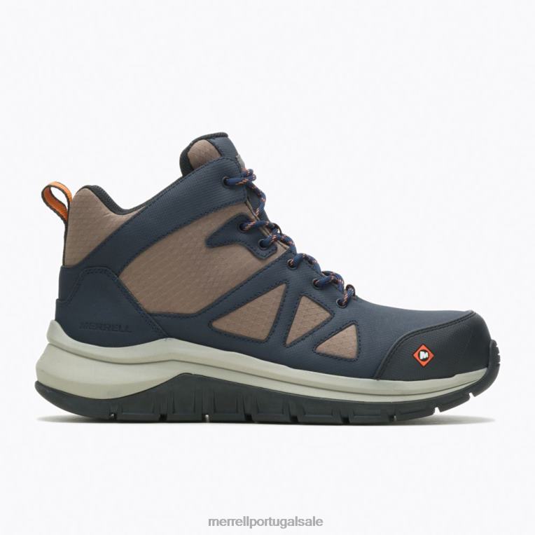 fullbench speed mid cf (j003321) Merrell homens 4820N665 marinha sapato