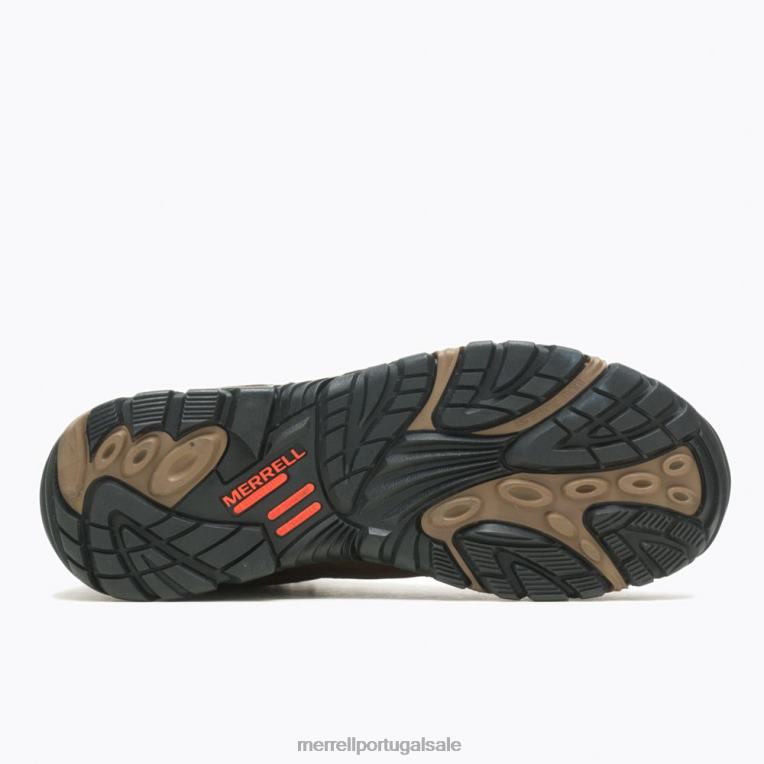 moab adventure largura média de fibra de carbono à prova d'água (j004633w) Merrell homens 4820N494 caramelo sapato