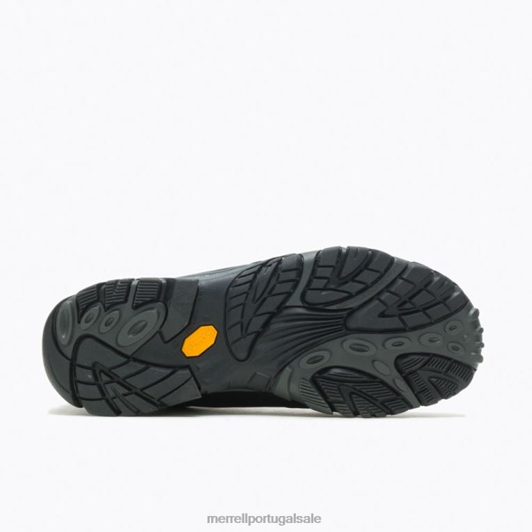 moab adventure largura média à prova d'água (j91815w) Merrell homens 4820N327 preto sapato