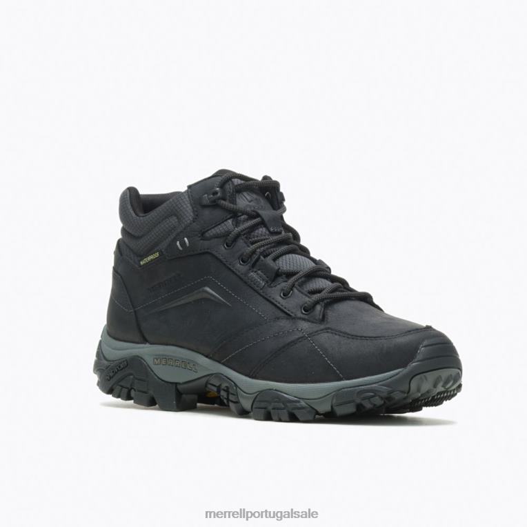 moab adventure largura média à prova d'água (j91815w) Merrell homens 4820N327 preto sapato