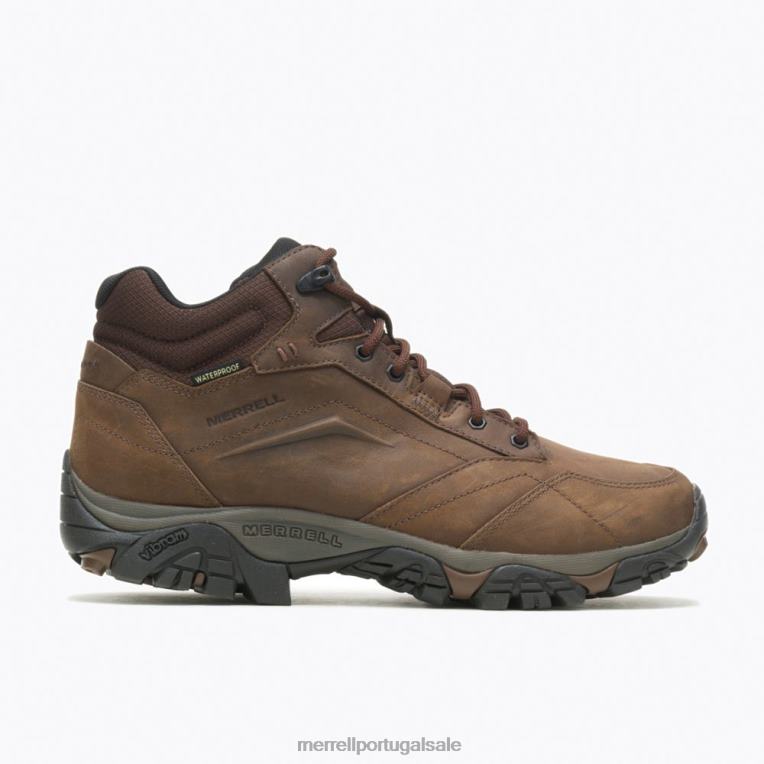 moab adventure largura média à prova d'água (j91819w) Merrell homens 4820N326 terra escura sapato