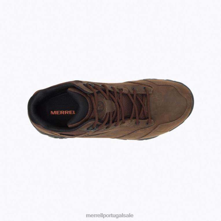 moab adventure largura média à prova d'água (j91819w) Merrell homens 4820N326 terra escura sapato