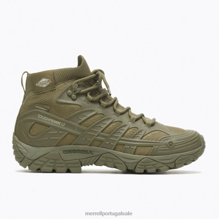 moab velocidade tático mid impermeável (j099425) Merrell homens 4820N348 Oliva sapato