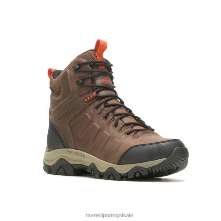 phaserbound 2 mid waterproof sr (j005057) Merrell homens 4820N556 terra/laranja sapato