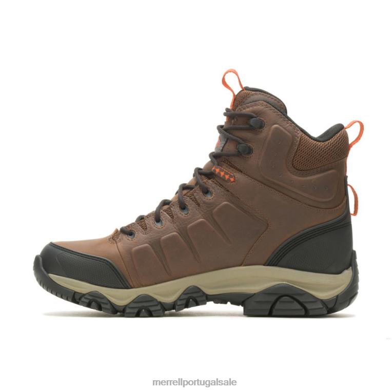 phaserbound 2 mid waterproof sr (j005057) Merrell homens 4820N556 terra/laranja sapato